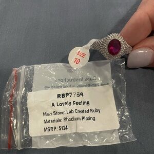 Bomb party July size 10 ring. NWT